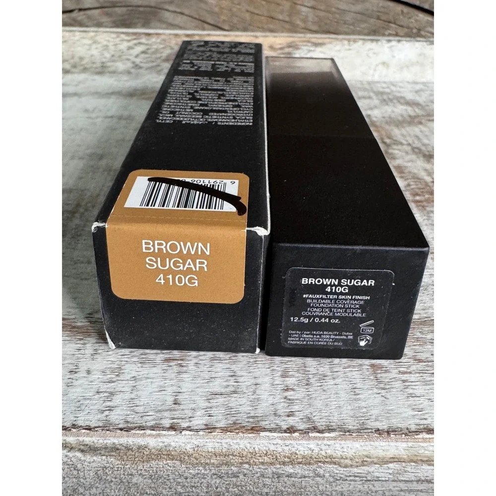 Huda Beauty FauxFilter Foundation Stick | Brown Sugar 410G | Full Sz | MSRP $39